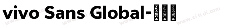 vivo Sans Global字体转换